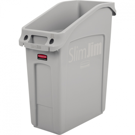 Rubbermaid Untertischbehälter Slim Jim 2026695 49l grau, - 435009380