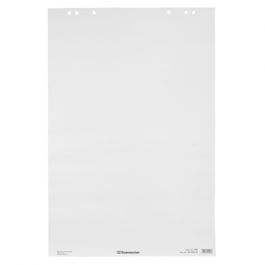 Soennecken Flipchartblock 1139 68x99cm 20Bl. blanko 10 St./Pack.,