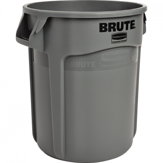 Rubbermaid Abfallbehälter BRUTE FG261000GRAY 38l PP grau, - 435013480