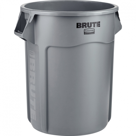 Rubbermaid Abfallbehälter BRUTE FG265500GRAY 208l PP grau, - 435013780