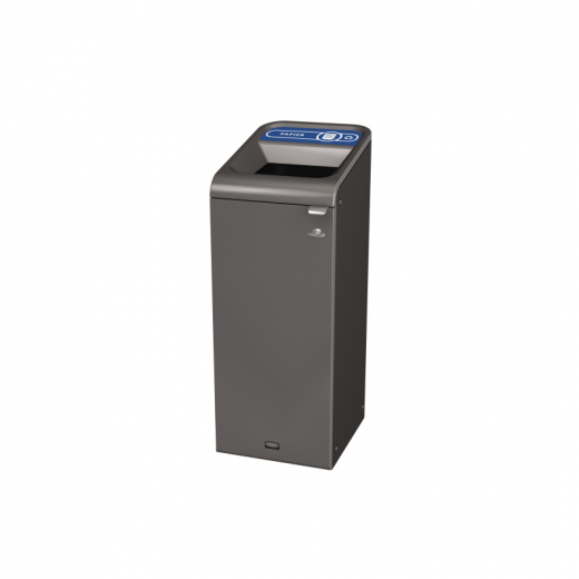 Rubbermaid Recyclingstation 2154767 57l Behältereinheit Papier bl, - 435015450