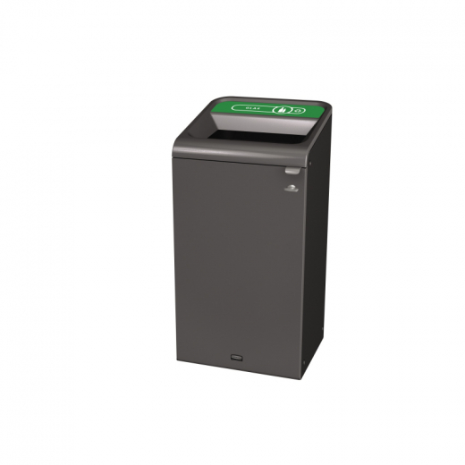 Rubbermaid Recyclingstation 2154773 87l Behältereinheit Glas gn, - 435015560