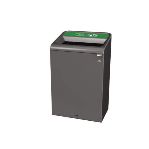 Rubbermaid Recyclingstation 2154778 125l Behältereinheit Glas gn, - 435015660