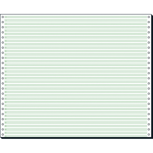 Soennecken Computerpapier 5900 375mmx12Zoll 2.000 Bl./Pack.,