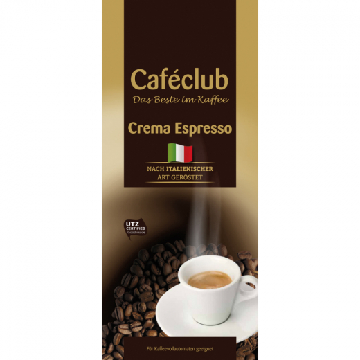 Kaffee Cafeclub Espresso Classico 797 ganze Bohne 1kg, - 492015800