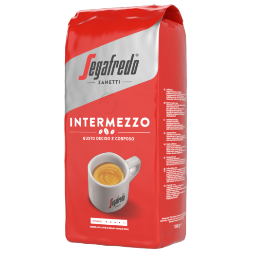 Segafredo Kaffee Intermezzo 663 ganze Bohne 1kg,