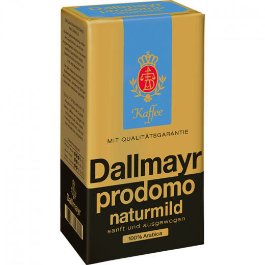 Dallmayr Kaffee prodomo naturmild 039000000 gemahlen 500g, - 492087000