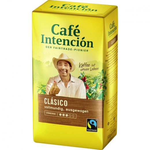 Café Kaffee gemahlen Intención Clasico FAIRTRADE 2200 500g, - 492129500