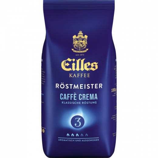 Eilles Caffè Crema 20150 17716 ganze Bohne 1kg, - 492132600