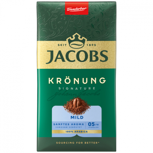 JACOBS Kaffee Krönung mild 4091342 gemahlen 500g, - 492166400