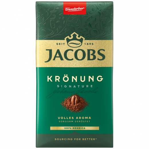 JACOBS Kaffee Krönung Signature 4091341 gemahlen 500g, - 492170000