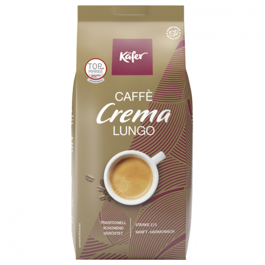 Käfer Kaffee Crema Lungo V305015 ganze Bohne 1.000g, - 492173700