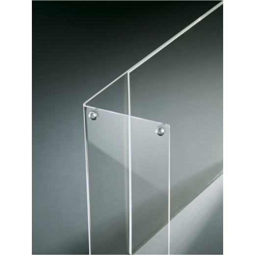 SIGEL Tischaufsteller TA210 DIN A4 213x302mm L-Form Arcyl glasklar,