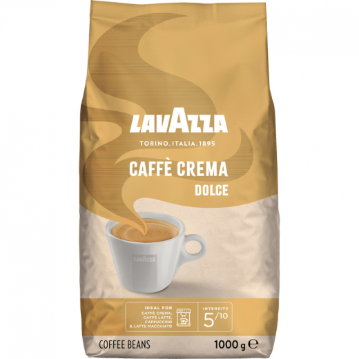 Lavazza Kaffee Crema Dolce 2743 ganze Bohne 1kg, - LAV2743