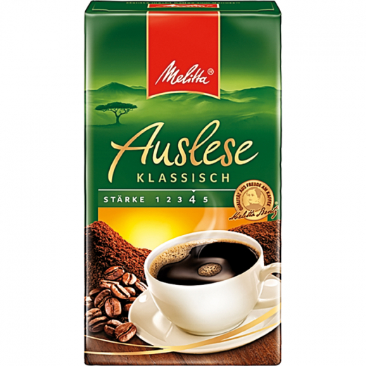 Melitta Kaffee Auslese 85-226 gemahlen 500g, - MEL226