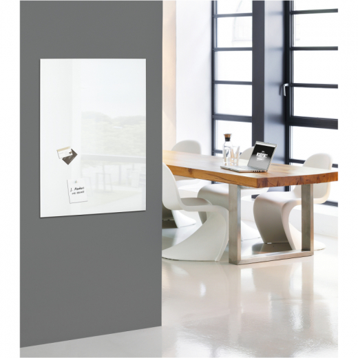 SIGEL Magnetboard Artverum GL131 78x48cm Glas weiß, - SIGGL131