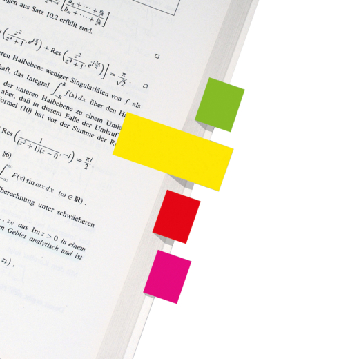SIGEL Haftmarker Neon HN650 20x50mm farbig sortiert 5 St./Pack,