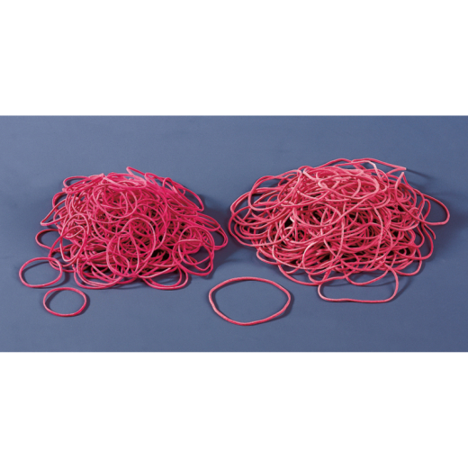 Gummiring 100mm rot 500gr,