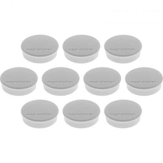 magnetoplan Magnet Discofix Hobby 1664501 25mm grau 10 St./Pack.,