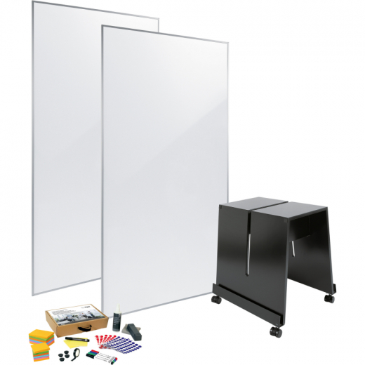 SIGEL Board-Set Meet up Bundle Whiteboards MUB03, - SIGMUB03