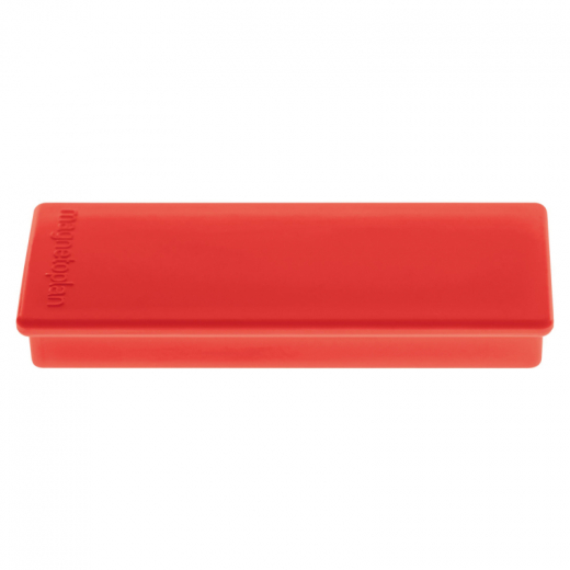 magnetoplan Magnet Discofix Block2 1665106 55x22mm rt 10 St./Pack.,