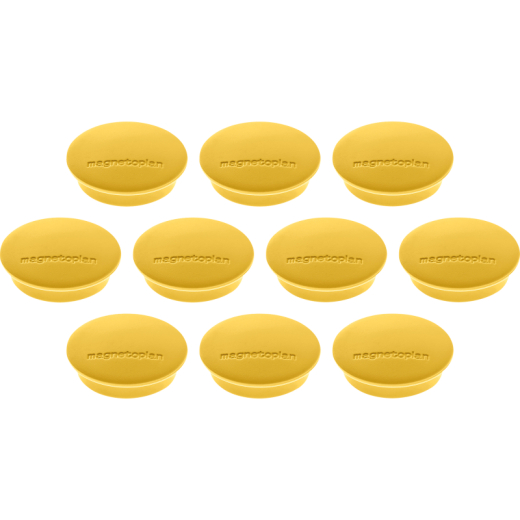 magnetoplan Magnet Discofix Junior 1662102 34mm gelb 10St.,