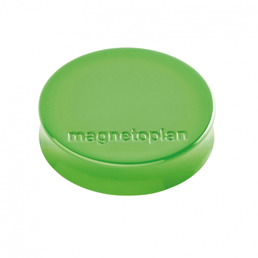 Magnetoplan Magnet Ergo Medium 16640105 30mm maigrün 10 St./Pack., - HOL16640105