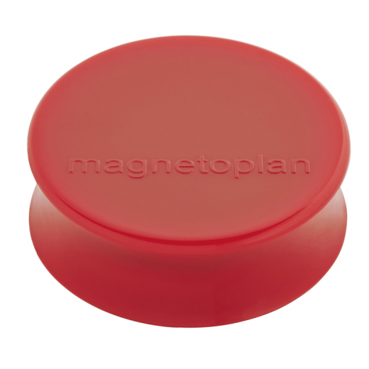 magnetoplan Magnet Ergo Large 1665006 34mm rot 10 St./Pack.,