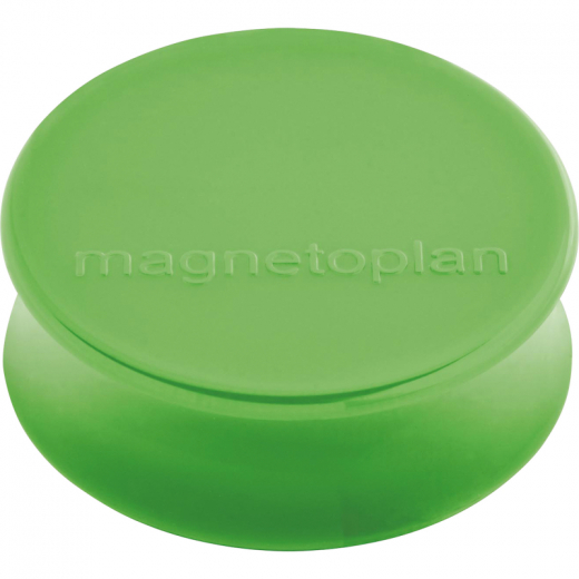 magnetoplan Magnet Ergo Large 16650105 34mm maigrün 10 St./Pack.,