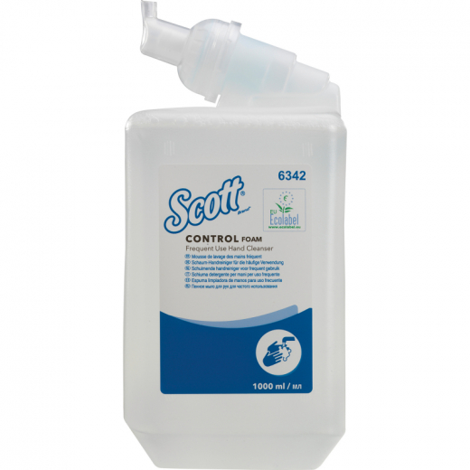 Scott General Luxuriöse Schaumseife Sanft transp.Parf.1Ltr., - KIM6342