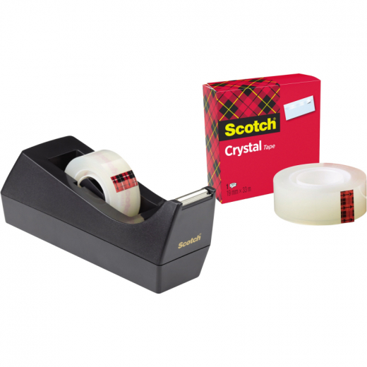 Scotch Tischabroller Sparset C38 83980 +1Rolle Crystal, - MMM83980