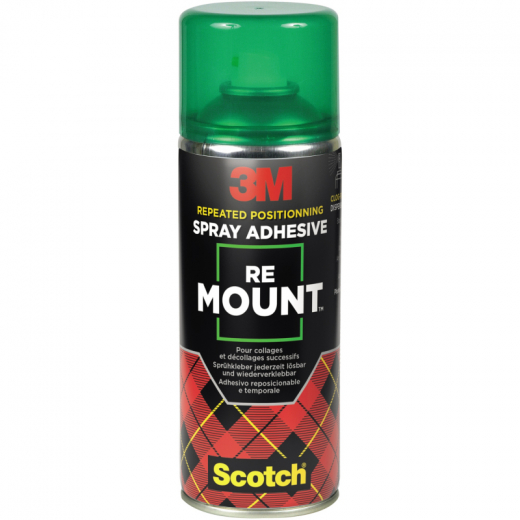 Scotch Sprühkleber Re MountT 352249 400ml, - 160016000