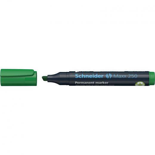 Schneider Permanentmarker Maxx 250 125004 2-7mm Keilspitze grün, - 737220