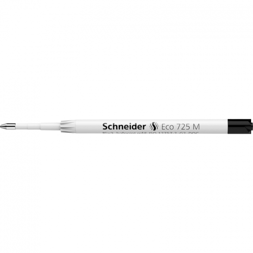 Schneider Kugelschreibermine ECO 725 M 172511 schwarz, - SCT172511