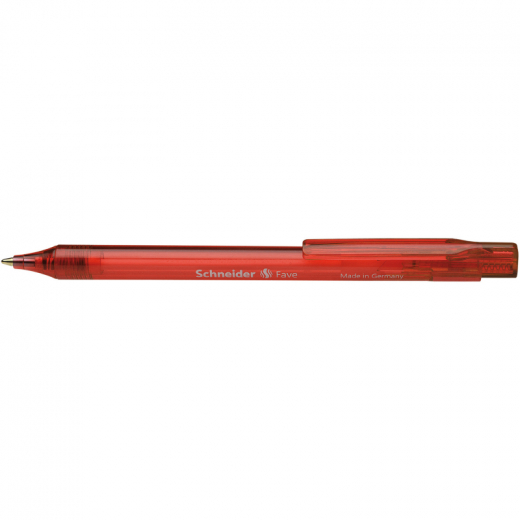 Schneider Kugelschreiber Fave 770 130402 M rot, - SCT130402