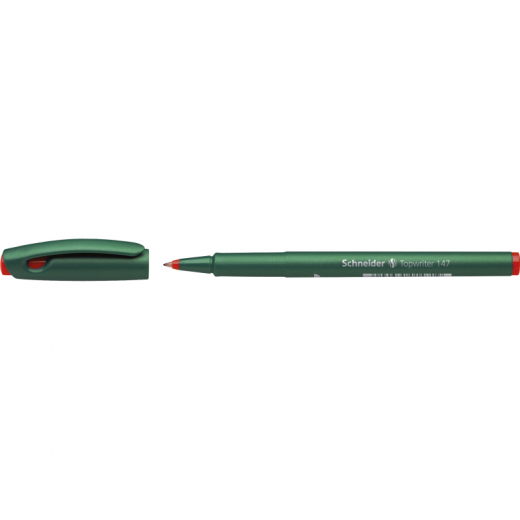 Schneider Fineliner Topwriter 147 1472 0,6mm rot, - 13413056