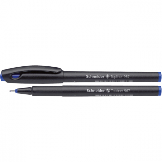 Schneider Fineliner Topliner 967 9673 0,4mm blau,