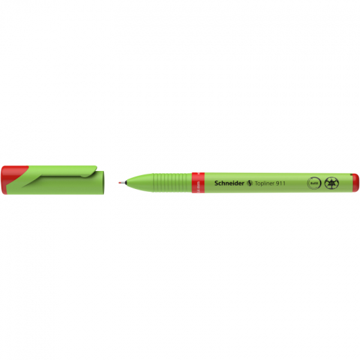 Schneider Fineliner 911 rot, - 738056