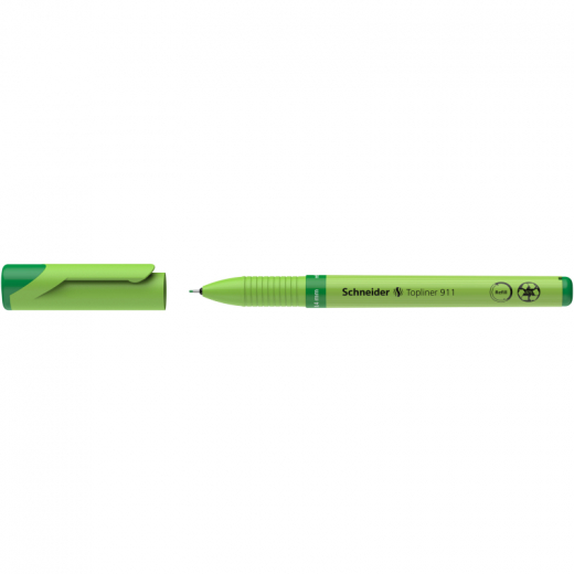 Schneider Fineliner 911 grün, - 737905