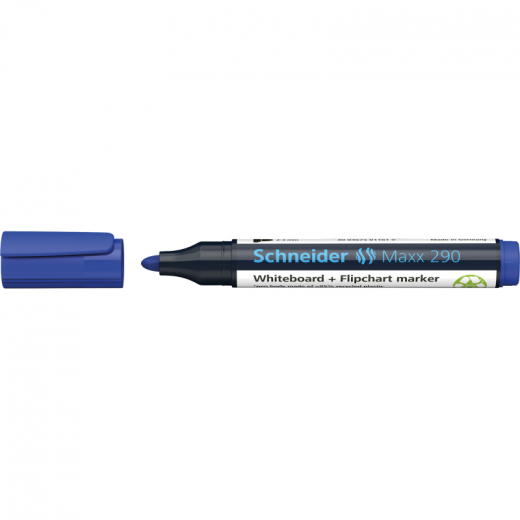 Schneider Boardmarker Maxx 290 129001 1-3mm Rundspitze blau, - SCT50129003