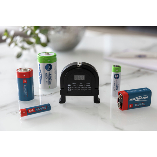 ANSMANN Batterietester 4000001 für Thekenbereich, - 18005242