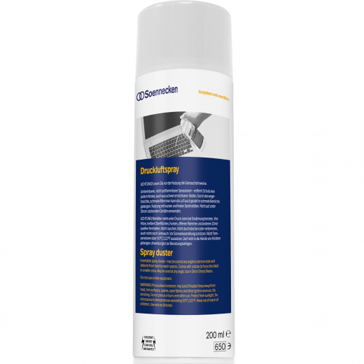 Soennecken Druckluftspray 71638 nicht brennbar 200ml, - 187037800