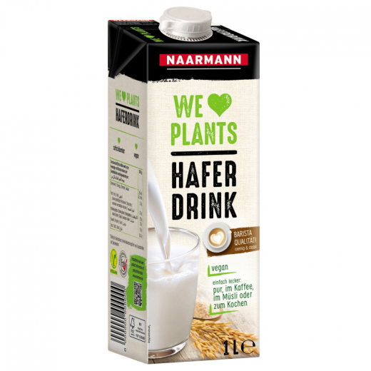 Naarmann Haferdrink 4510 vegan 1l 12 St./Pack., - 248751