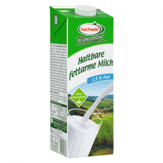 hochwald H-Milch 03871 1,5Prozent 1l 12 St./Pack., - 492065800