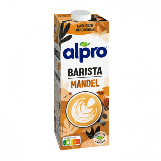 Alpro Pflanzendrink 80004626 Barista Mandel 1l 8St., - 492127200