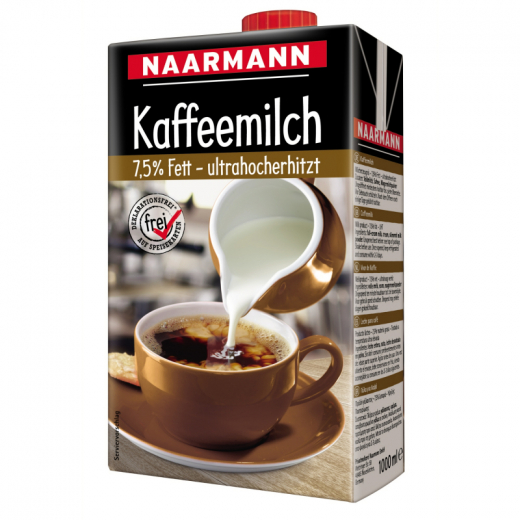 Naarmann Kaffeemilch 690 7,5% 1l,