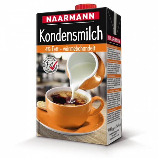 Naarmann Kondensmilch 765 4% 1kg,