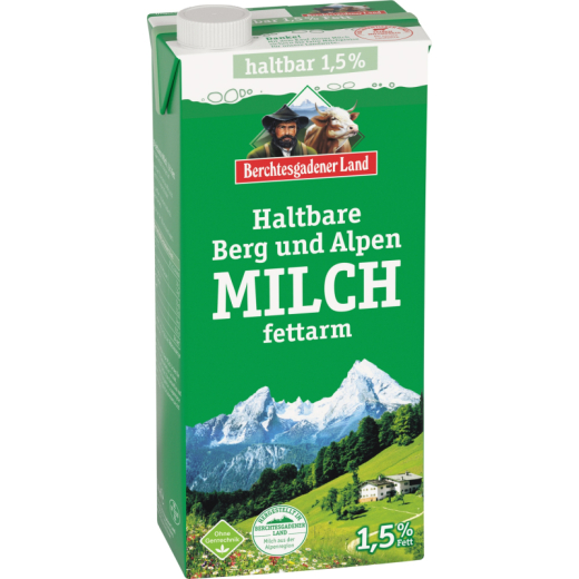 Berchtesgadener Land H-Milch 1001642 1,5Prozent 1l 12 St./Pack., - 492165600