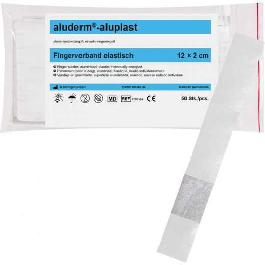 aluderm Fingerverband 1009164 12x2cm 50 St./Pack.,