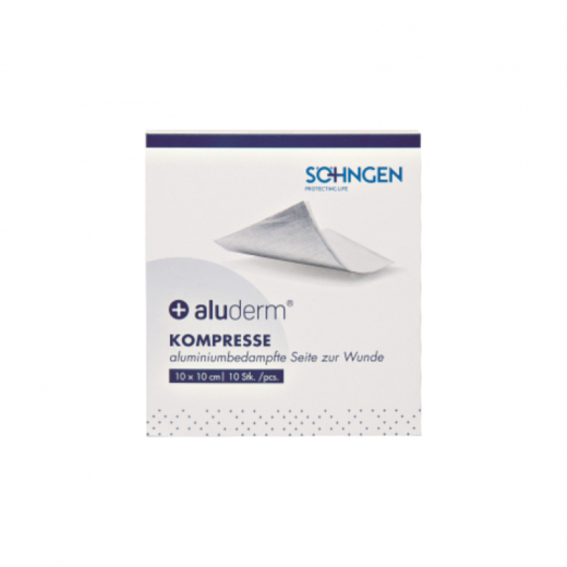 aluderm Kompresse 1003608 10×10cm 10St,